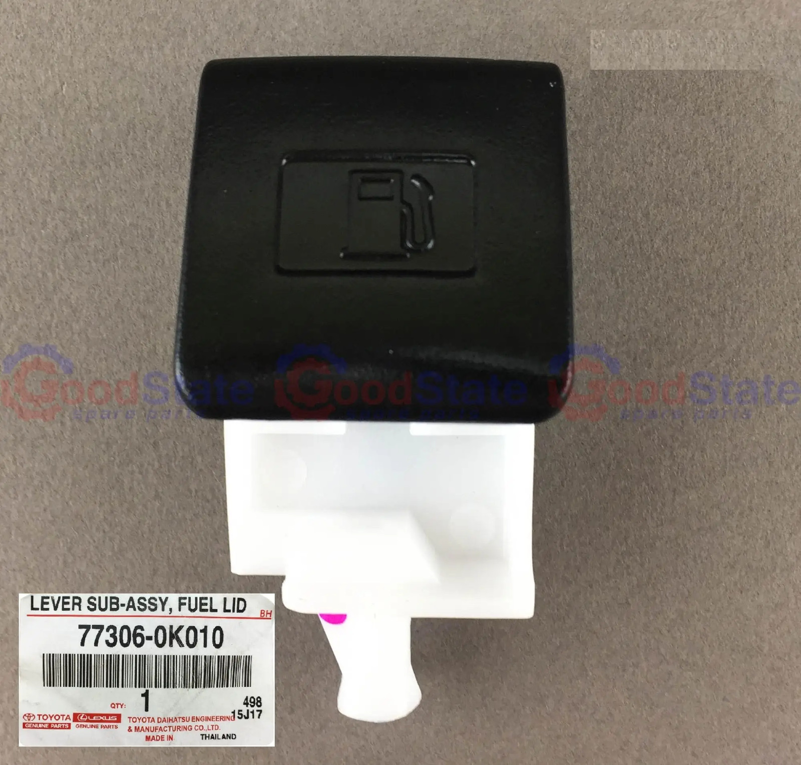 Genuine Toyota Hilux KUN26 KUN35 KUN36 Fuel Tank Door Release Knob 77306-0K010