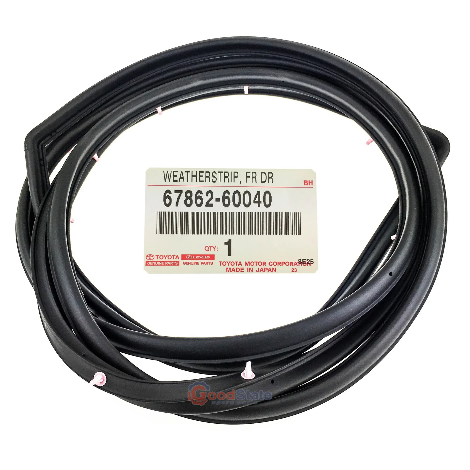 Genuine Toyota LandCruiser PZJ75 HZJ75 HJ75 Front Left Door Rubber 6786260040