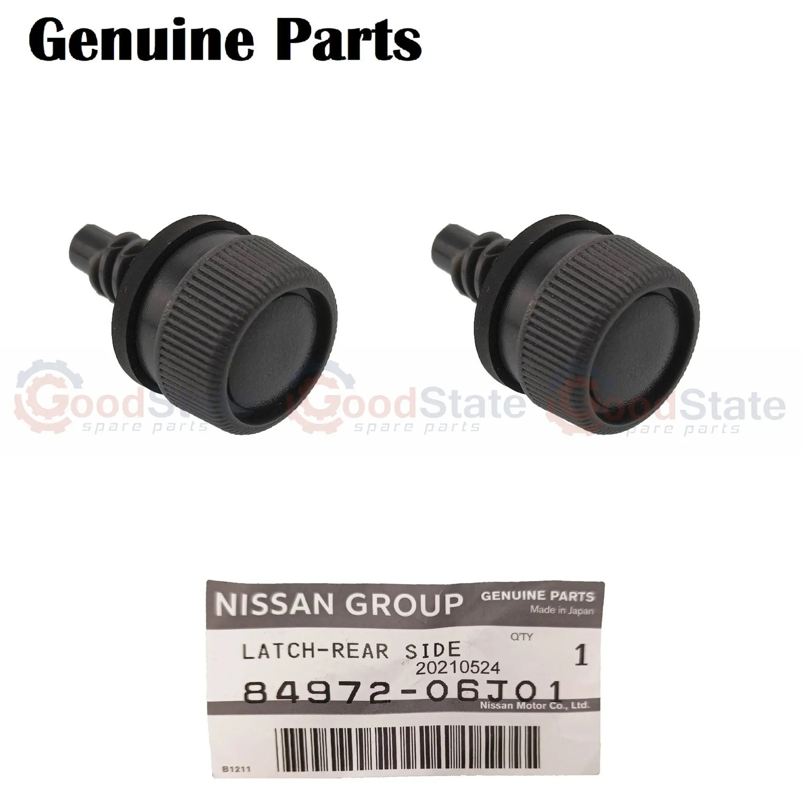 GENUINE Nissan Patrol Y60 GQ LWB SWB Jack Cover Side Trim Screw x2 8497206J01