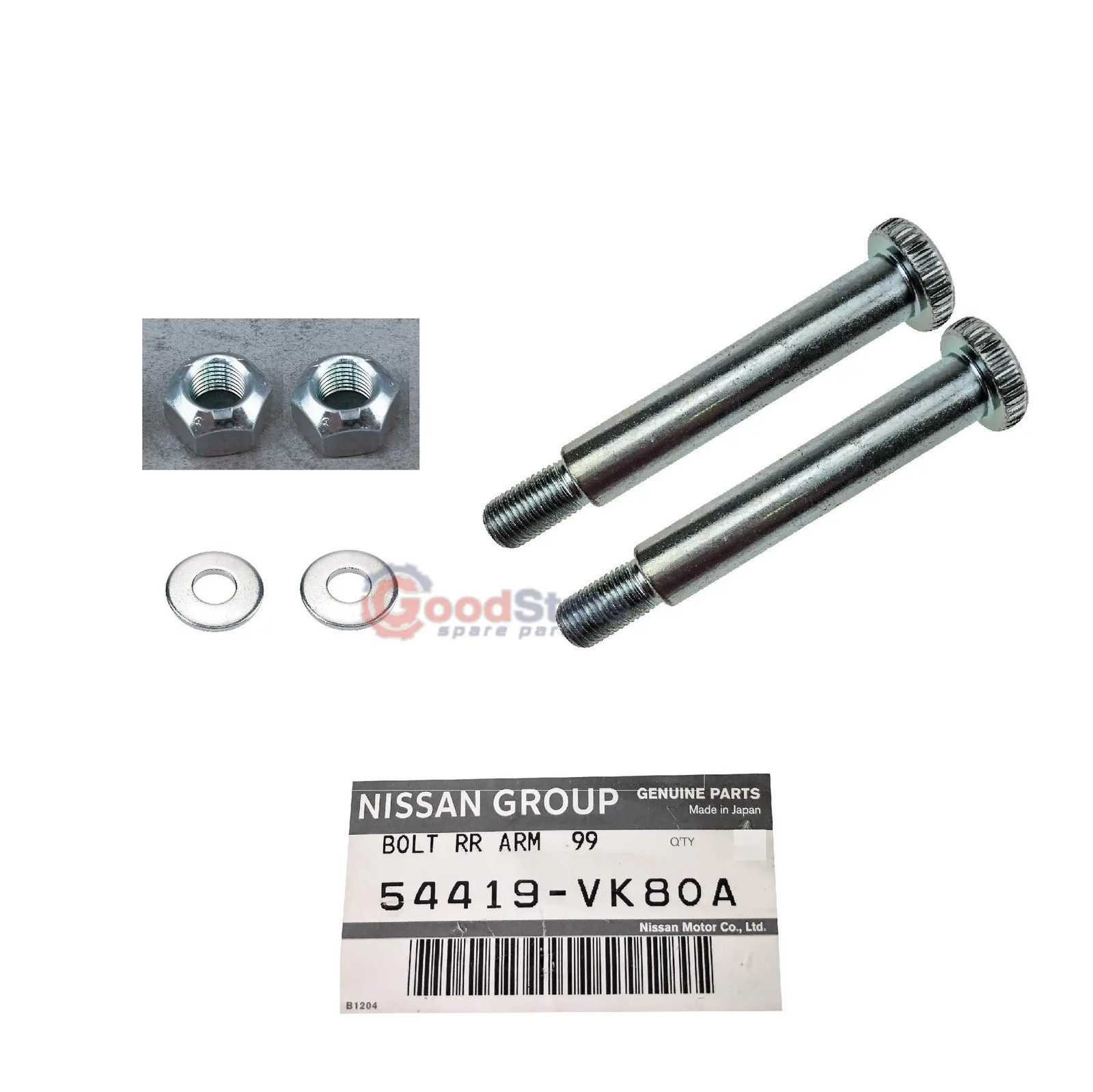 GENUINE Nissan Navara D22 Front Lower Control Arm Pivot Bolt Washer x2 GS4236