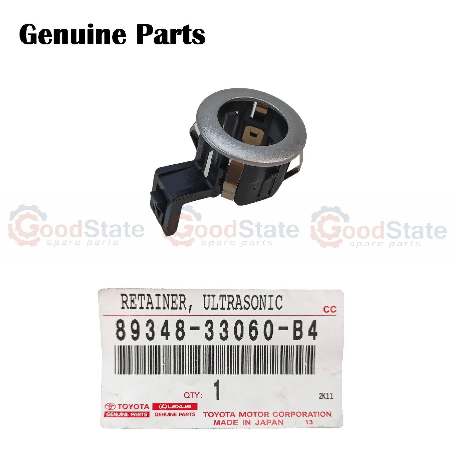 Genuine Toyota LandCruiser 200 Series Parking Sensor Retainer Silver VDJ UZJ URJ
