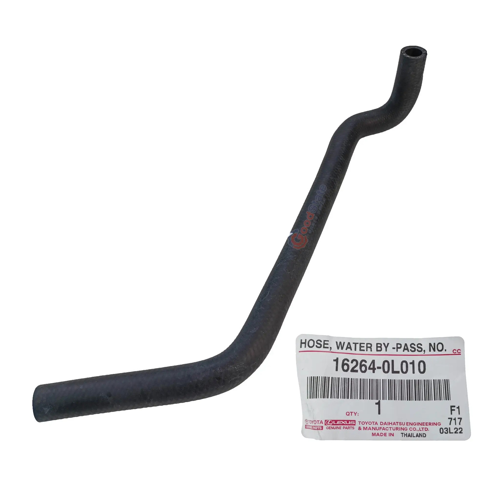 Genuine Toyota Hilux KUN26 1KD 3.0 Diesel Radiator Tank Lower Hose 162640L010