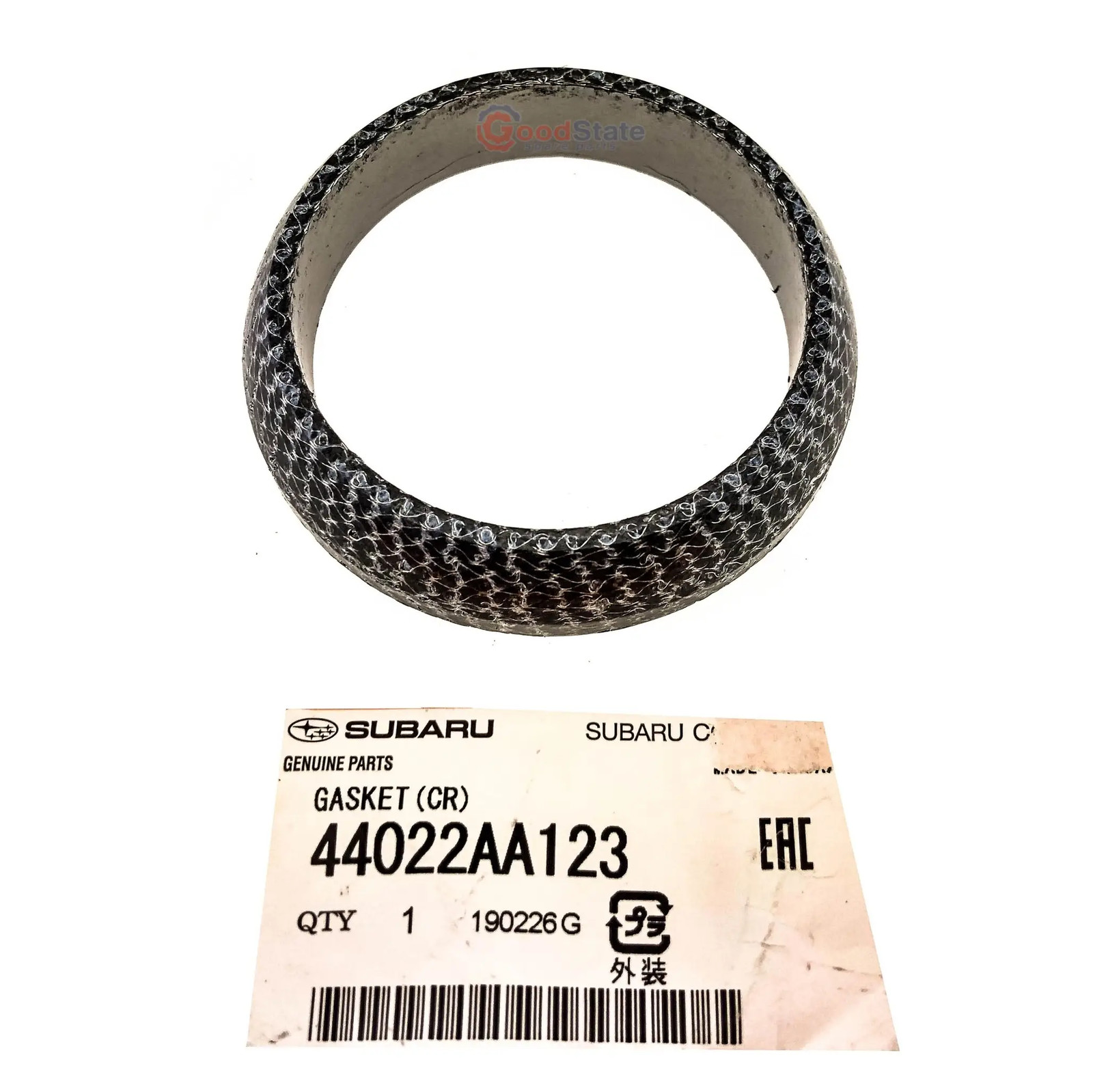 GENUINE Subaru BRZ 2.0L DOHC MY12-On Exhaust Cone Donut Gasket 44022AA123