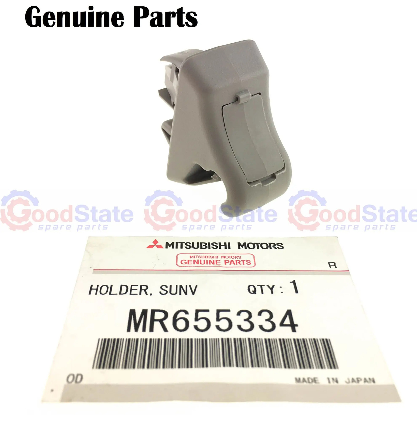 GENUINE Mitsubishi Pajero Sun Visor Holder Clip NS NT NW NX 2006-On MR655334