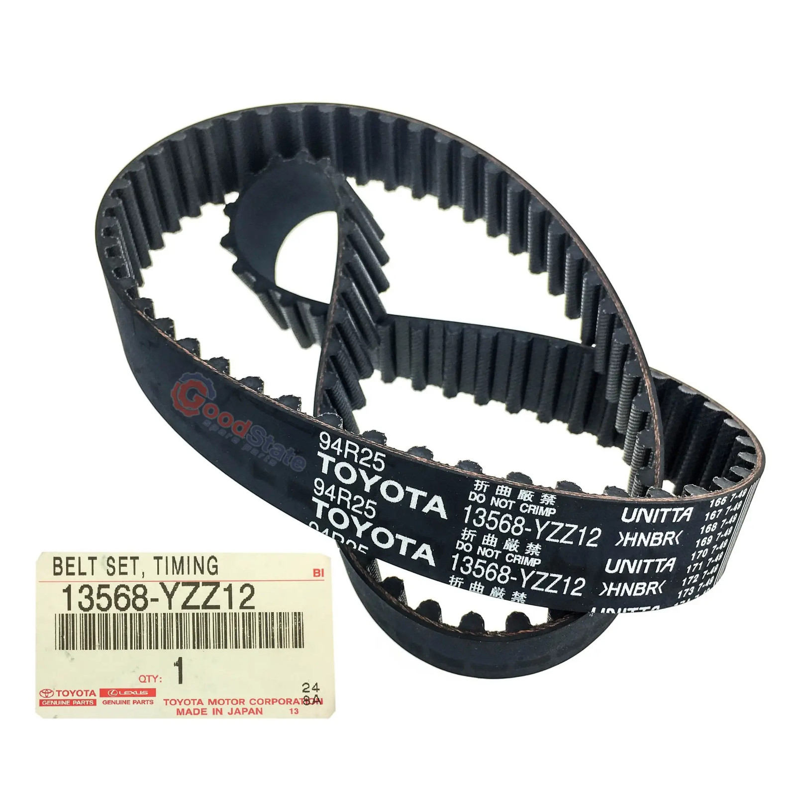 Genuine Toyota LandCruiser 1HZ 4.2 Diesel Timing Belt HZJ70 HZJ73 HZJ75 HZJ77