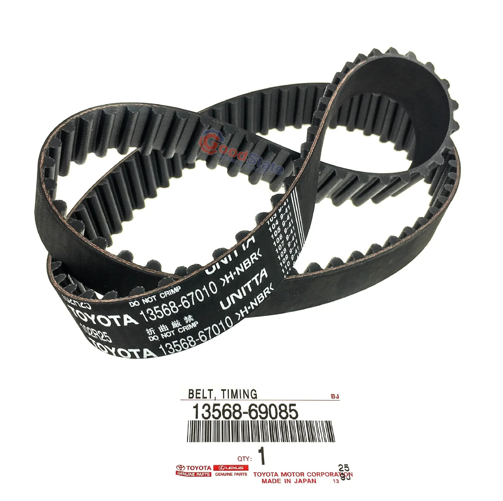 Genuine Toyota Prado 120 90 Series KZJ 1KZ 3.0 Diesel Timing Belt 13568-69085