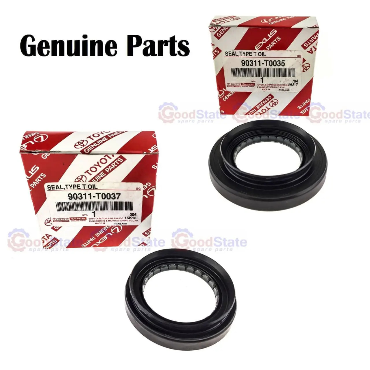 Genuine Toyota Fortuner TGN51 Hilux GGN25 Front RH & LH Drive Shaft Oil Seal