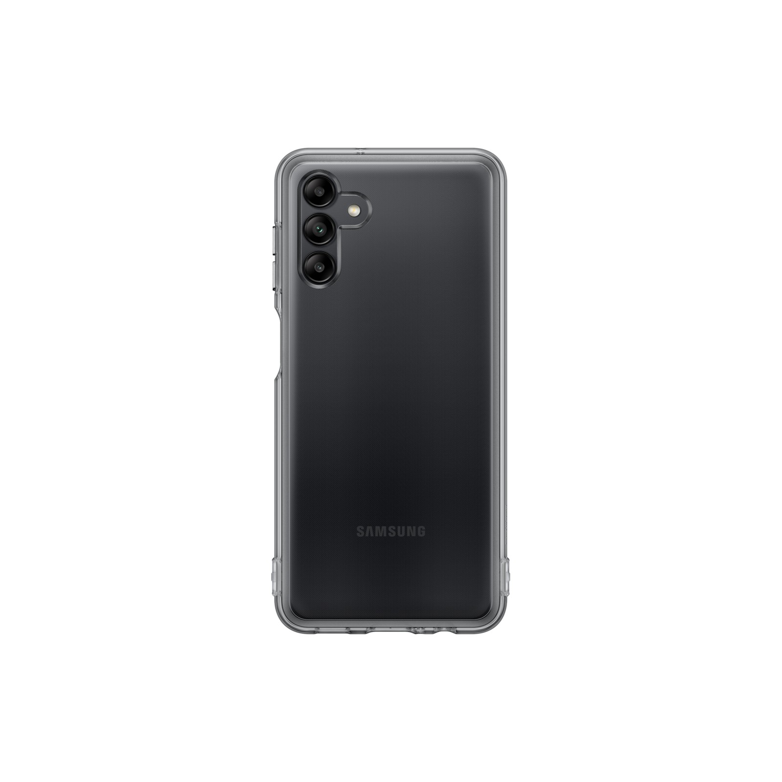 Samsung Galaxy A04s Soft Clear Cover Black EF-QA047TBEGWW Cases