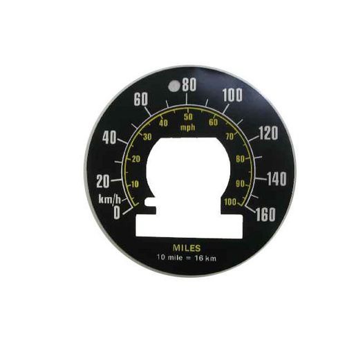 RSP Decal Speedo 160 KPH/100 MPH Torana HB LC LJ - MSC2103 Auto