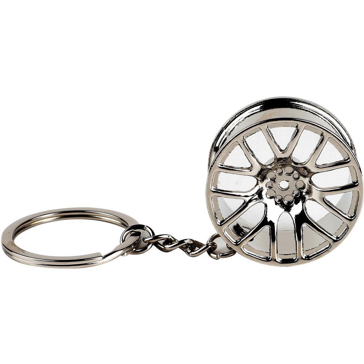 GearUp Mag Wheel Key Ring - Y Chrome Auto