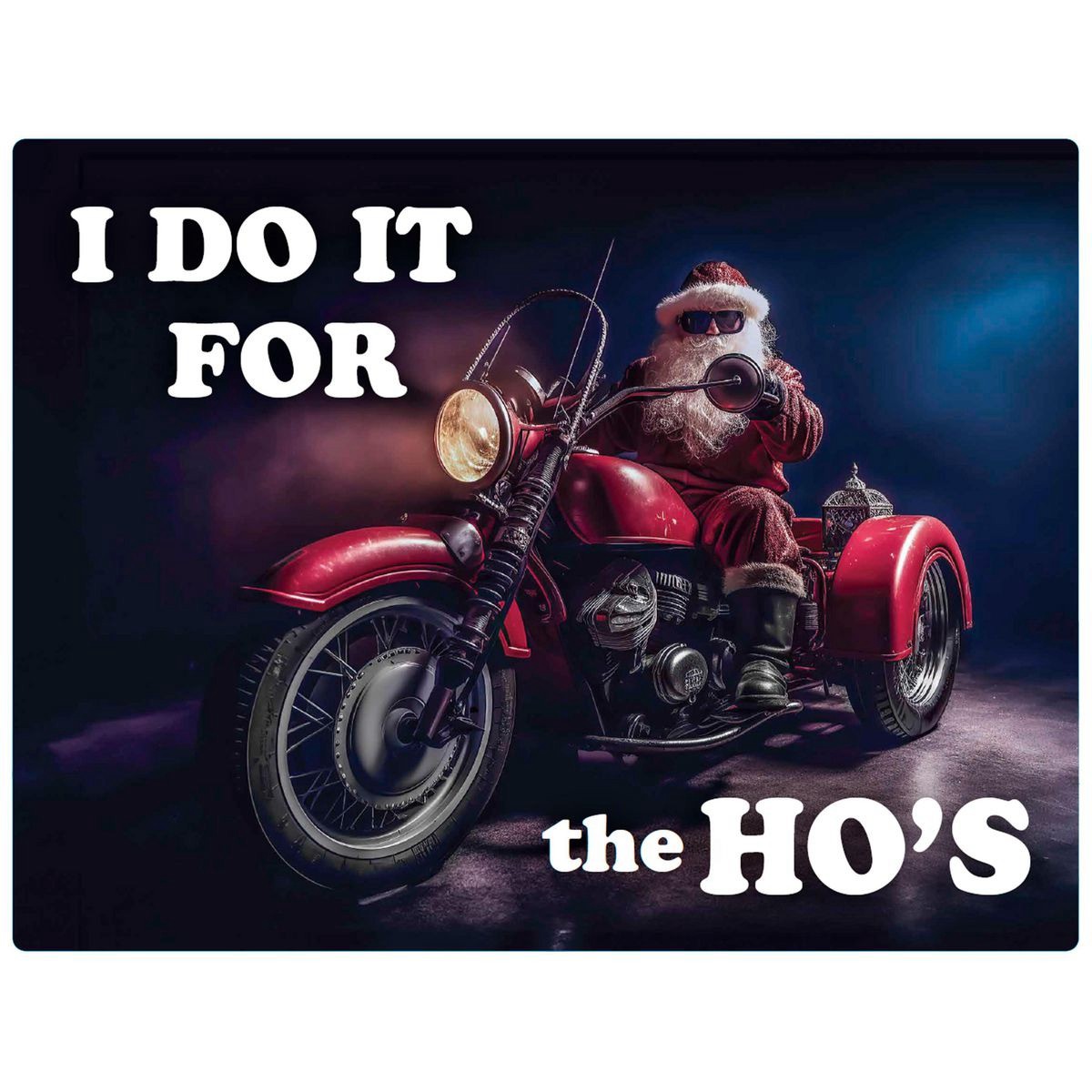GearUp Metal Sign - Bad Santa Auto