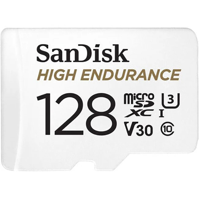 SanDisk High Endurance microSDHC Card 128GB 100MB/S Class 10 Universal