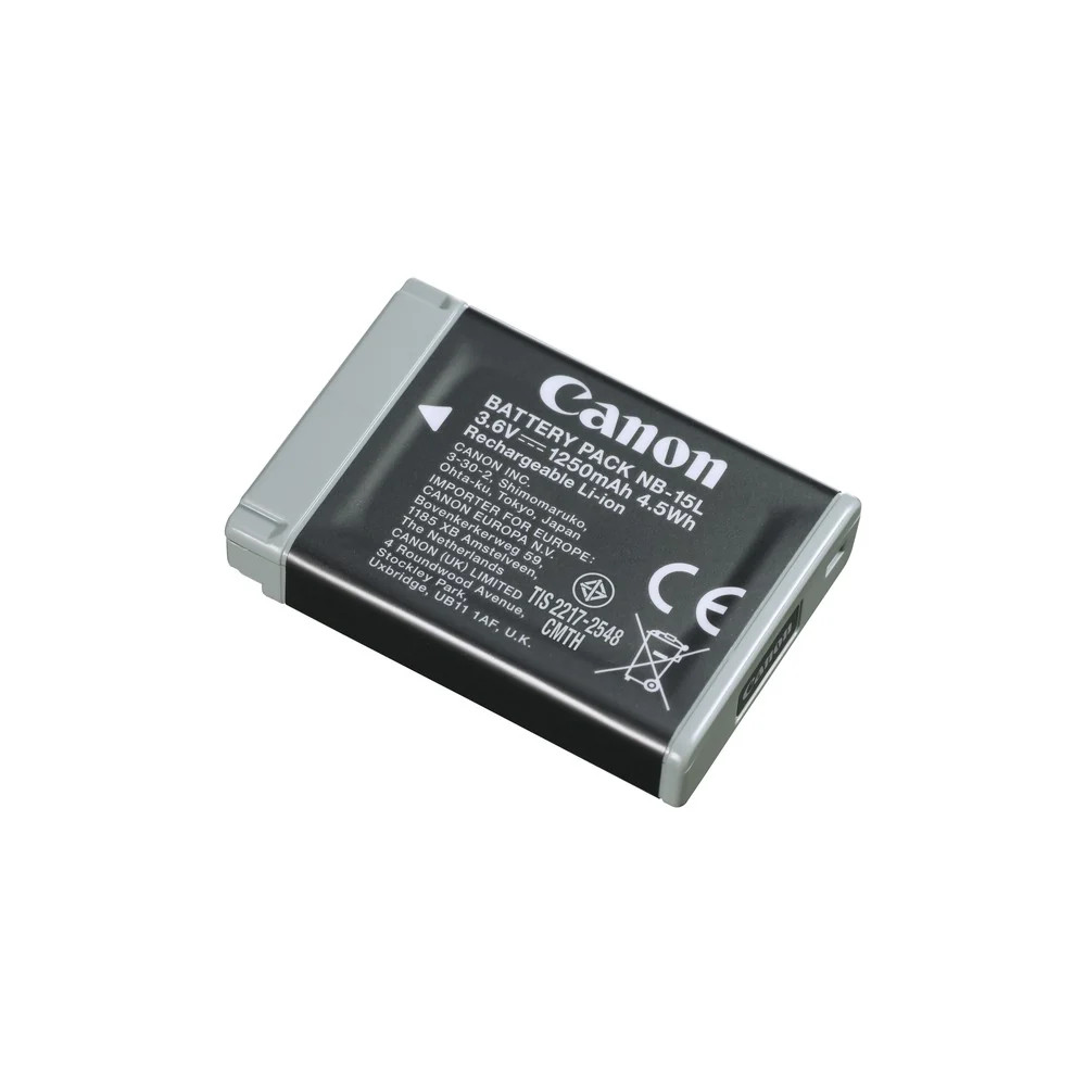 Canon NB-15L Battery 1250 mAh Li-Ion Rechargeable For PowerShot Digital SLR