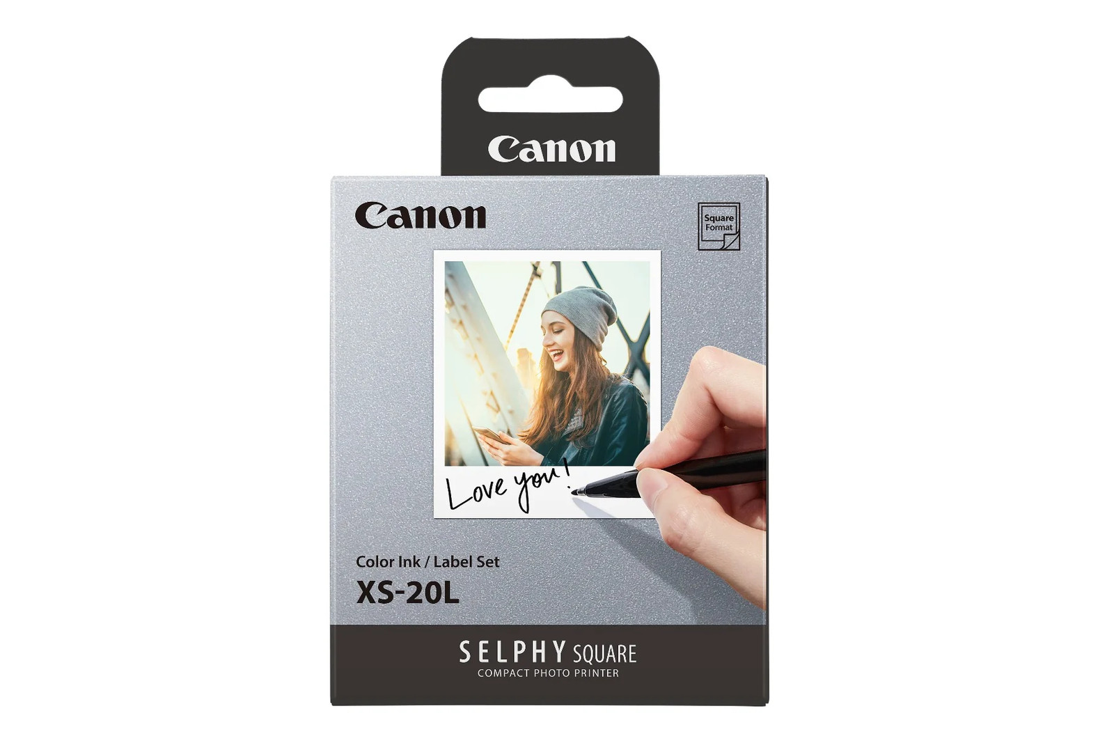 Canon XS-20L Photo Paper for Selphy Square-20 20 Sheets 2.7 x 2.7 in