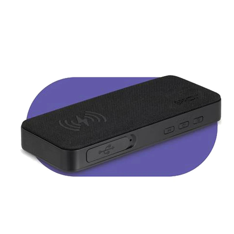 Sprout Maverick Hybrid 3 in 1 Speaker Wireless Charger Powerbank 10050 mAh Black