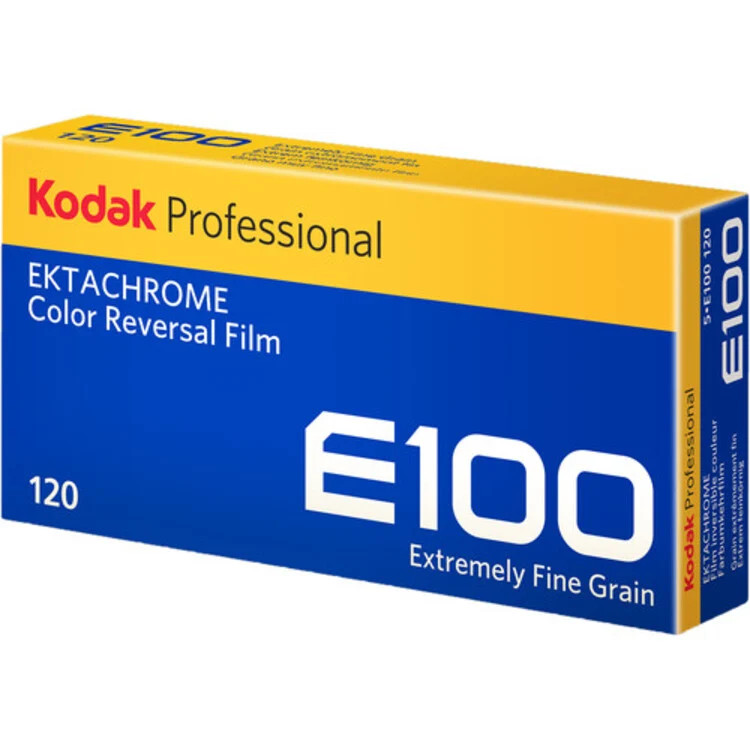 Kodak Ektachrome E100 Color Reversal Film 120 Print Single Roll 100 ISO