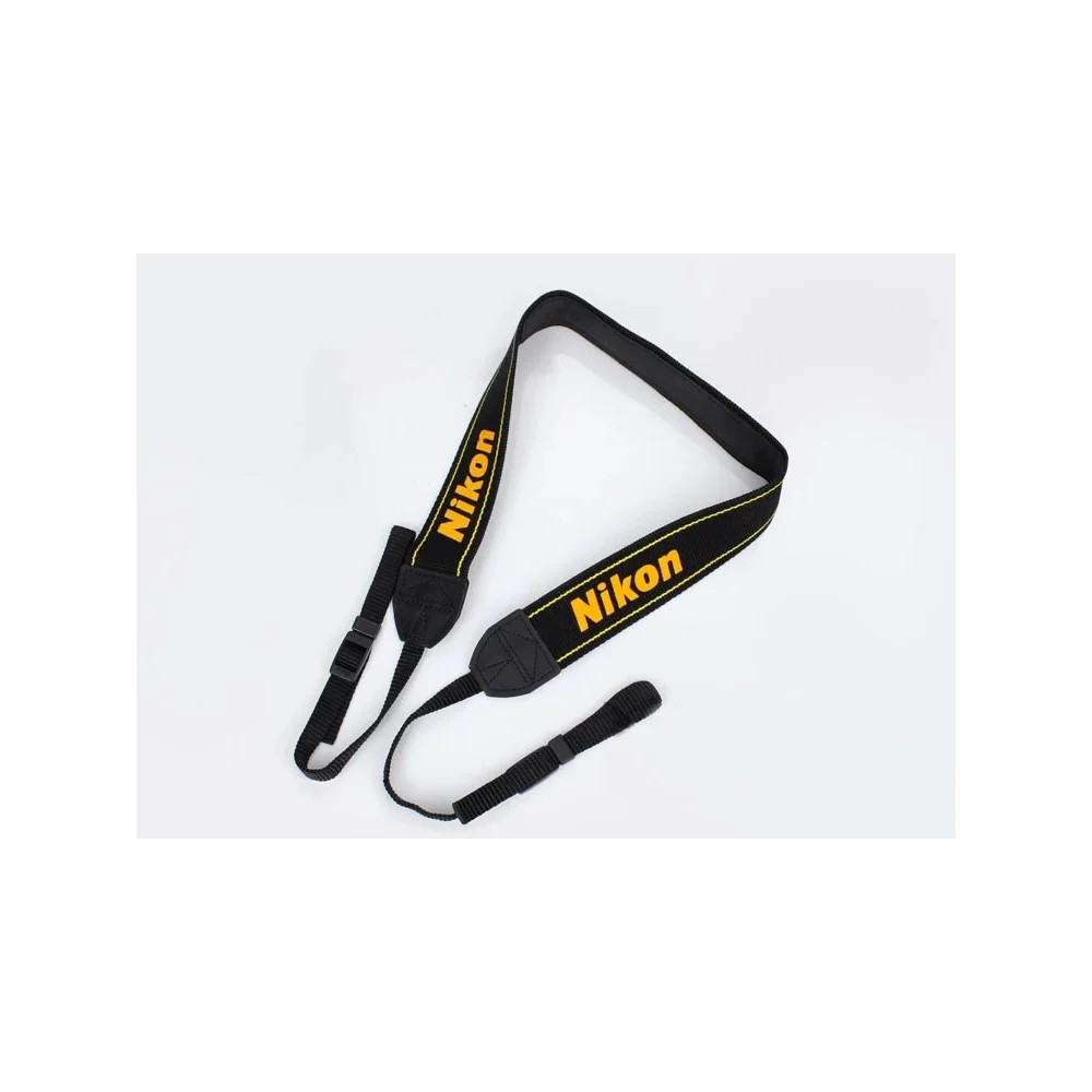 Nikon AN-6Y Adjustable Yellow Nylon Camera Neck Strap FWE50602-OB