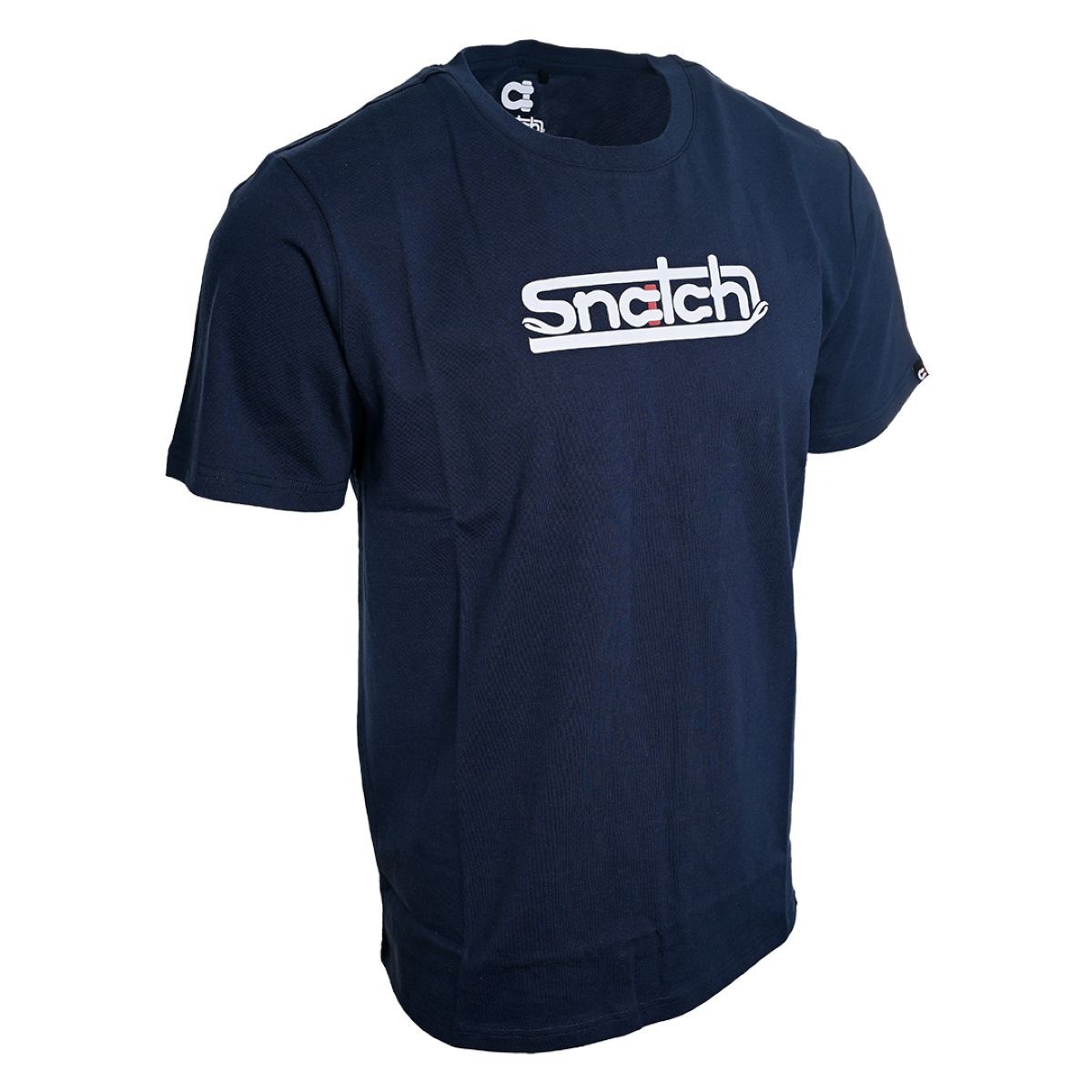 Snatch Logo Stack T-Shirt Navy - Adult Medium Auto