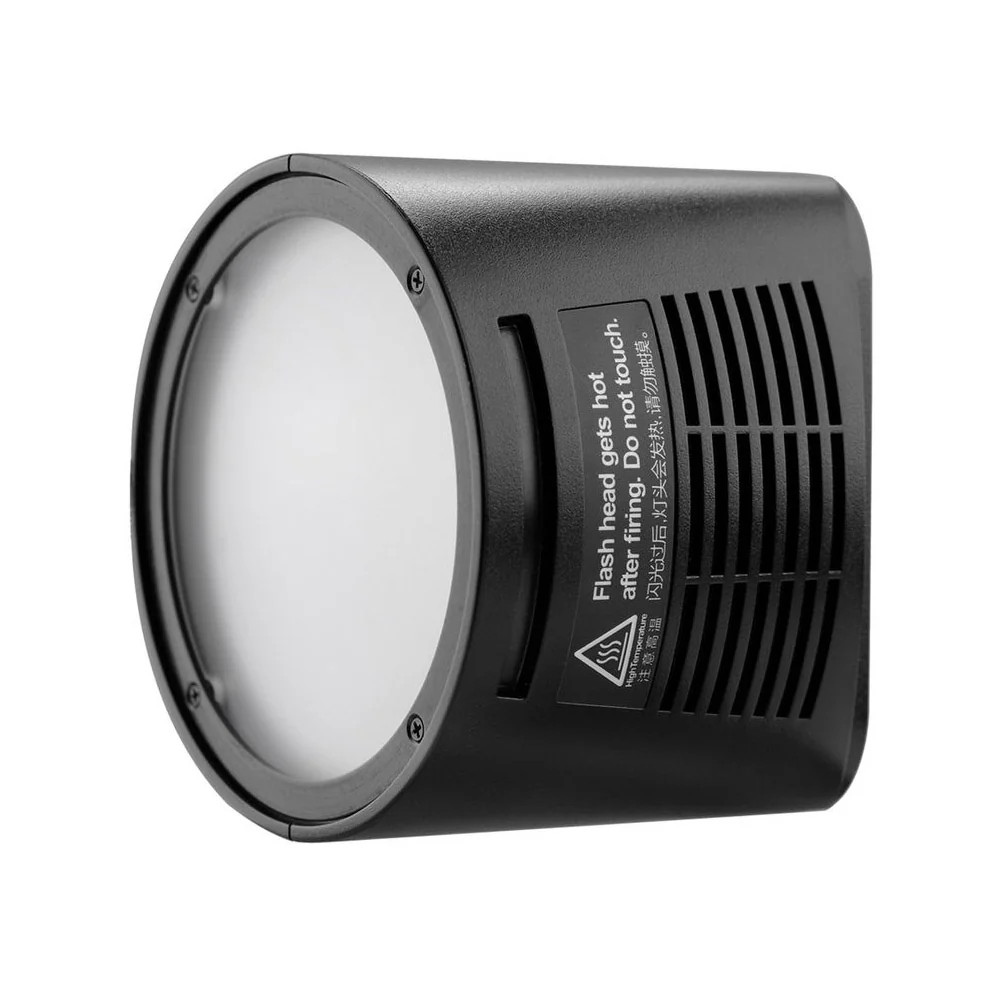 Godox H200R Round LED Flash Head for AD200 Swivel Hot Shoe Digital Camera