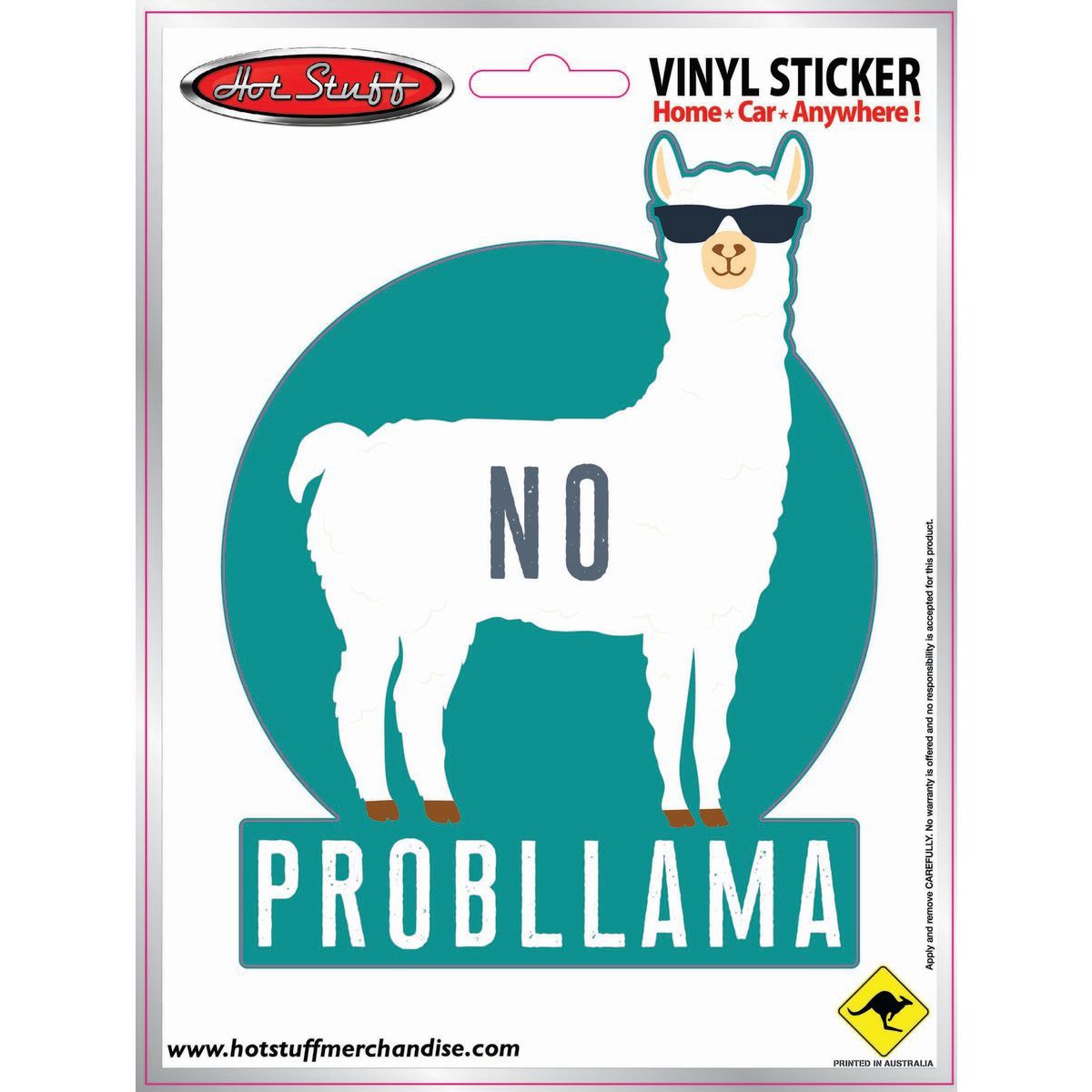 Hotstuff Auto Sticker - No Probllama - SH2025 Part