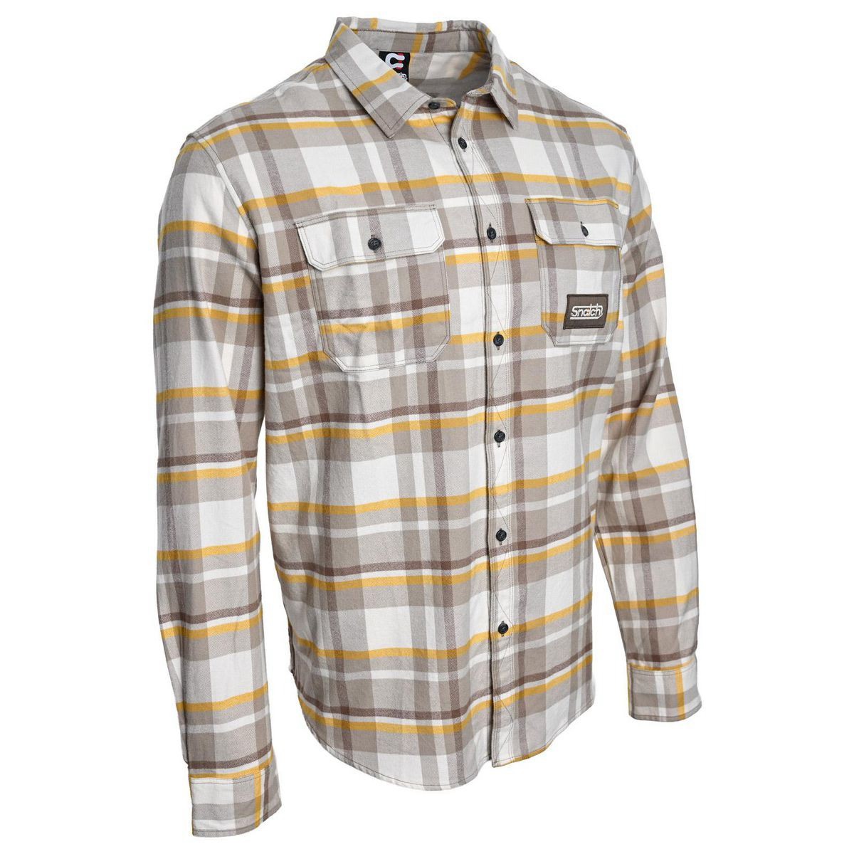 Snatch Sundown Check Flannel Sand Check - 4XL Auto