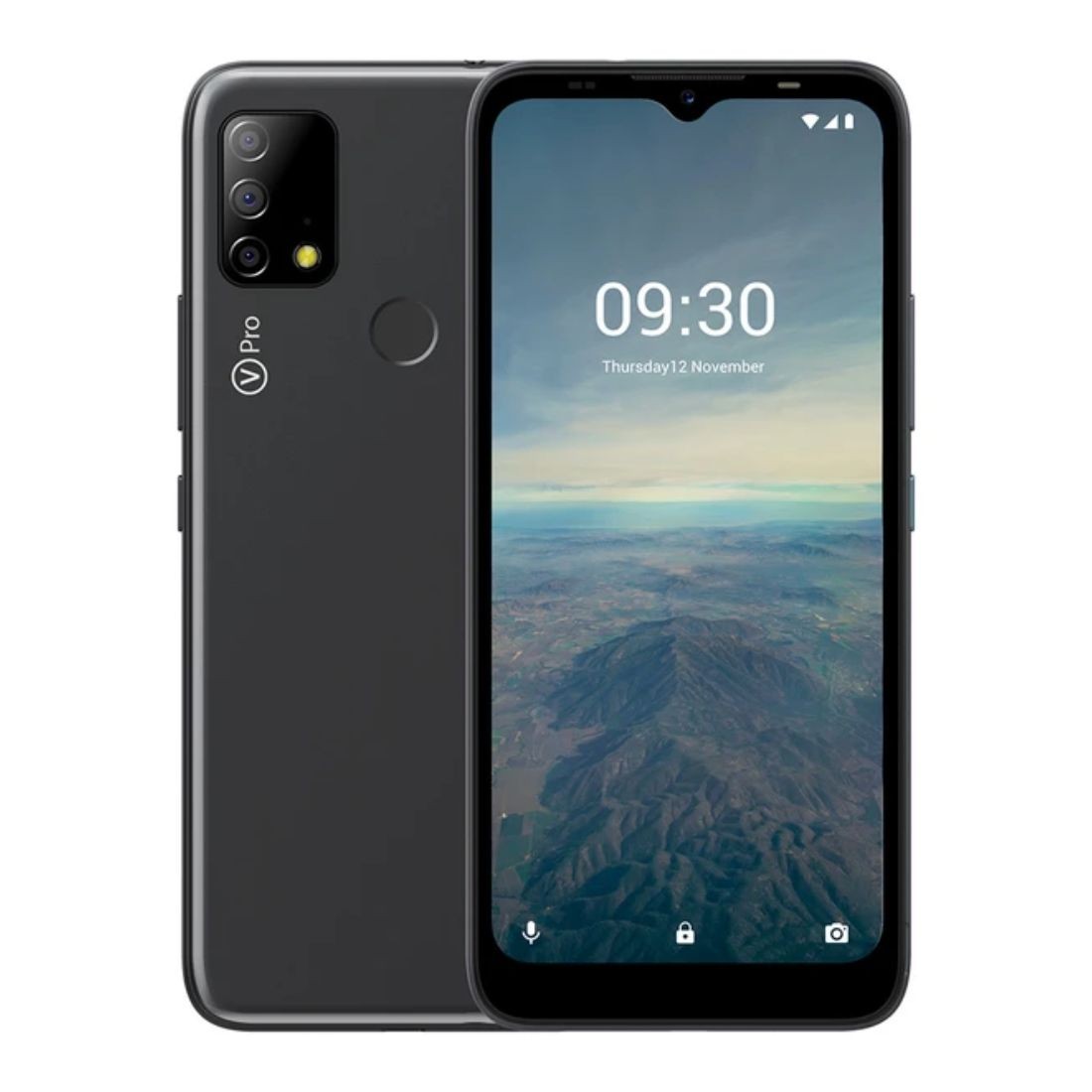 Vodafone V Pro 32GB/2GB Android Mobile 6.52 inches Black Voda Locked