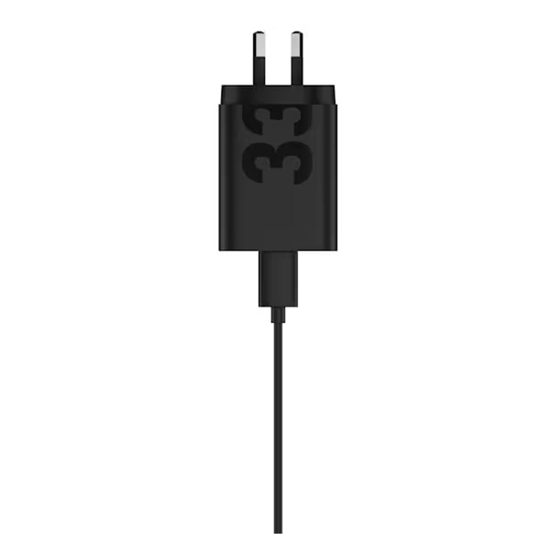 Motorola TurboPower Charger 33W USB-A to C 1m Cable-Black PG38C06492