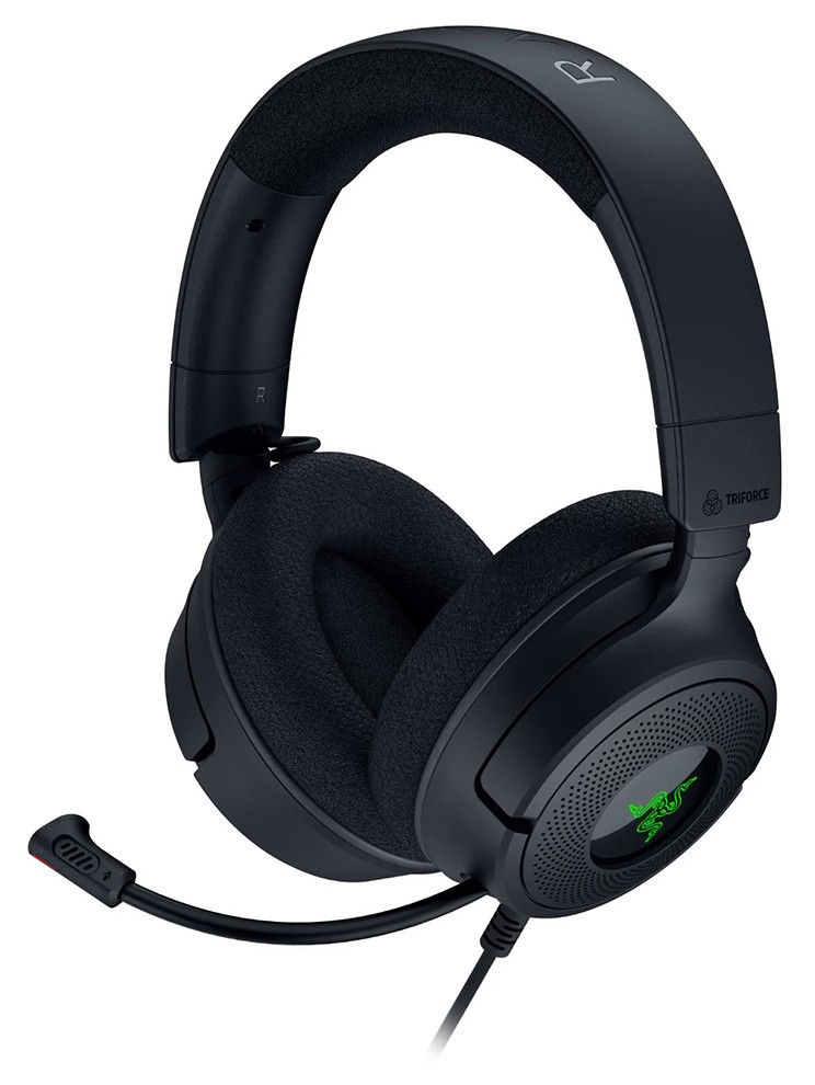 Razer Kraken V4 X Wired Gaming Headset-RZ04-05180100 Black USB Ear-Cup