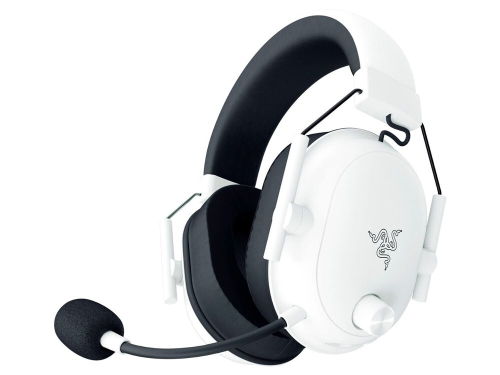 Razer BlackShark V2 HyperSpeed Wireless Gaming Headset-White Bluetooth