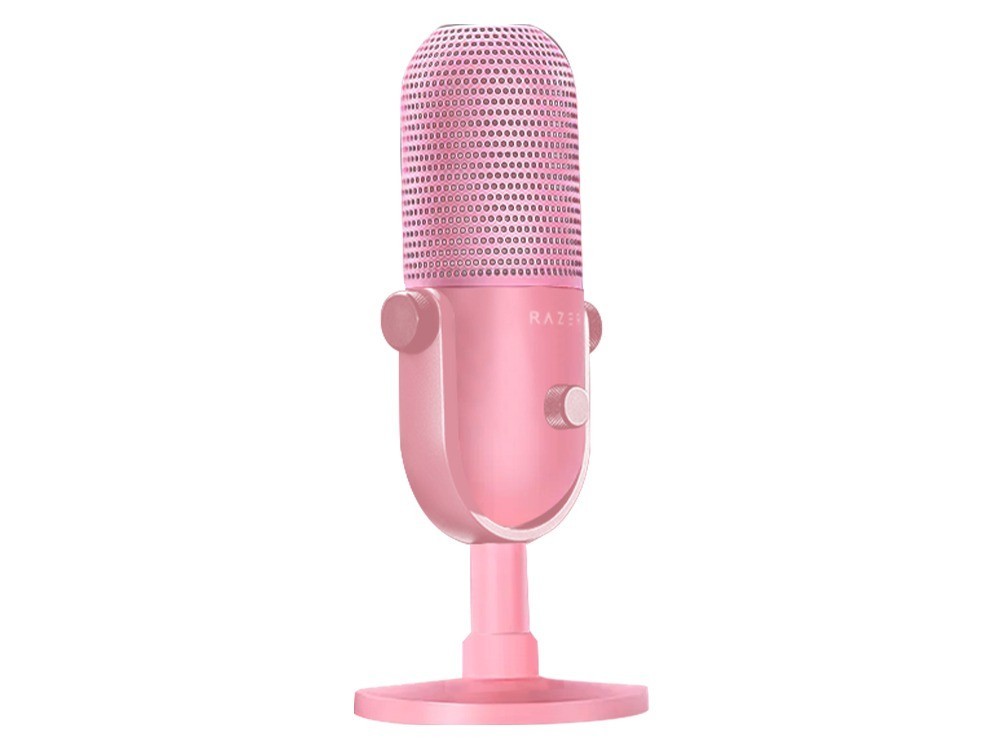 Razer Seiren V3 Chroma RGB USB Microphone-Quartz Edition Pink RZ19-05060300