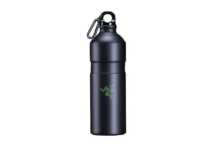 Razer Hydrator Water Bottle 750ml Aluminium Classic Black RC81-03430301-R3M1