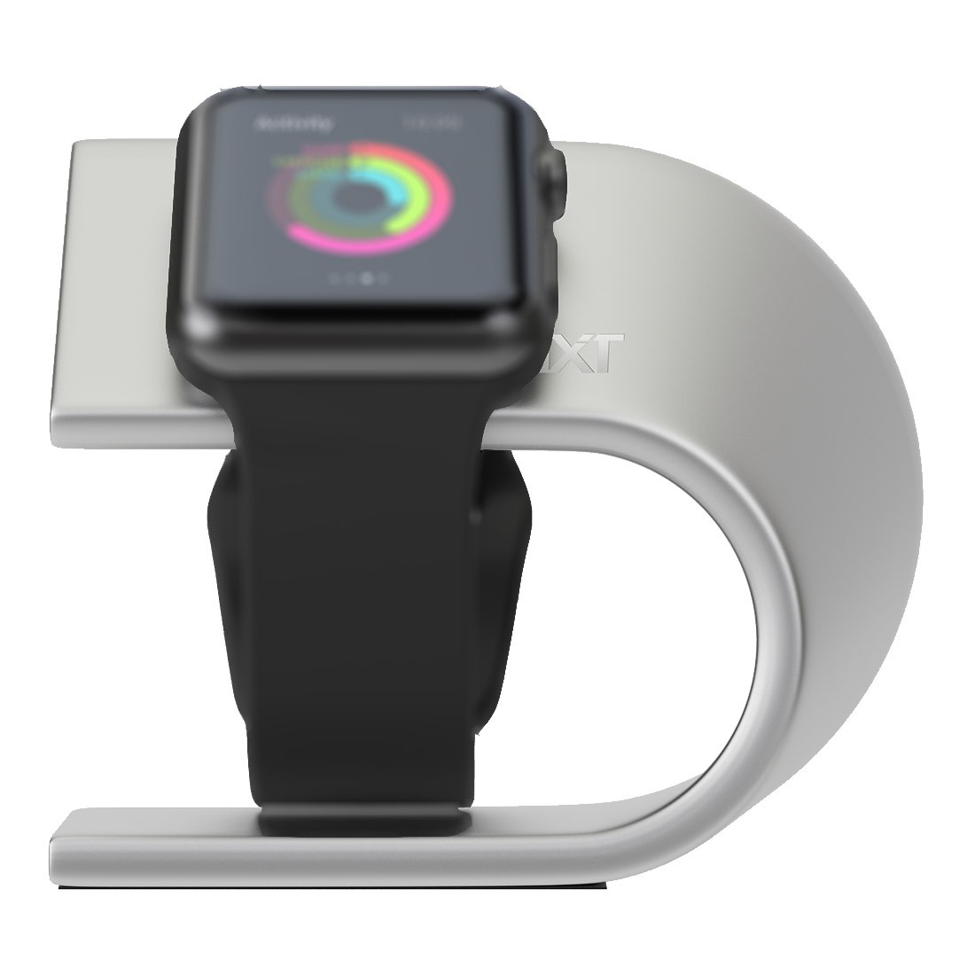 3SIXT Helix Apple Watch Stand 3S-1188 Silver for Series 1/2/3/4/5/6