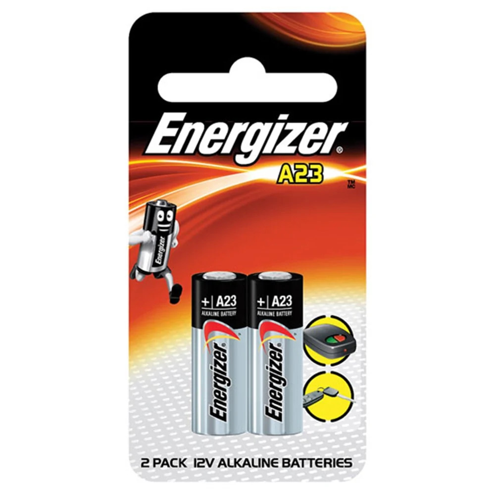 Energizer A23 Battery 12V 2 Pack E000048600 Specified Rechargeable Batteries