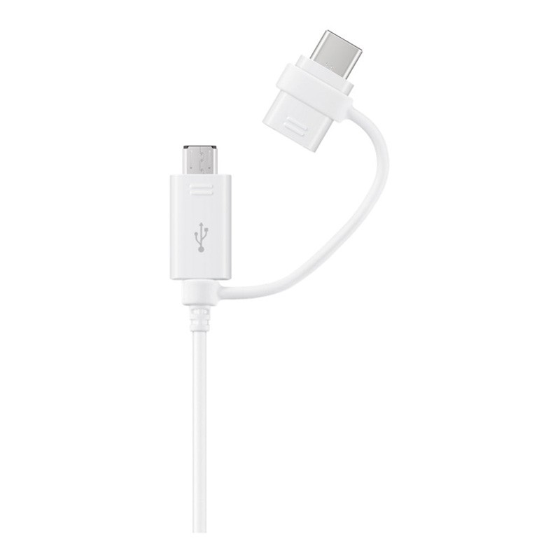 Samsung EP-DG930DWEGWW 1.5m USB Type-C & Micro-USB Data Cable White