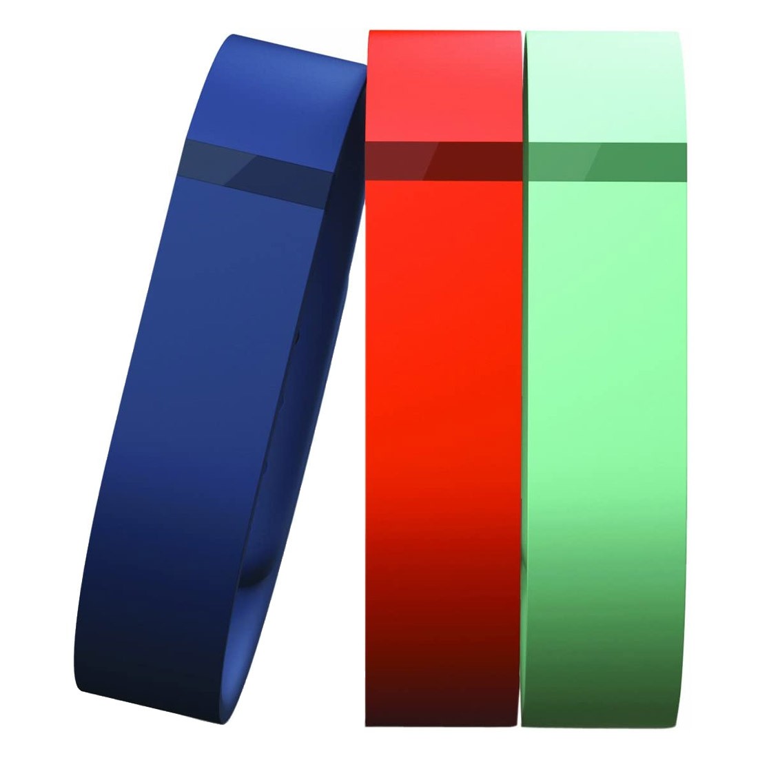 Fitbit Flex Wrist Band Large FB401BTNT Navy Teal Tangerine Blue 165 mm-200 mm