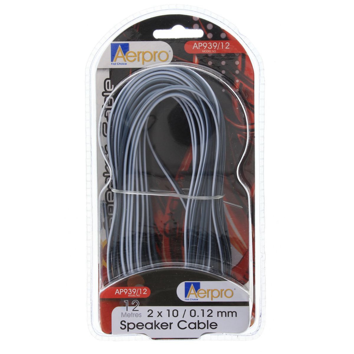 Aerpro Speaker Cable 2x100 12m - AP939/12 Car Audio Car Wiring Adapter Auto Part