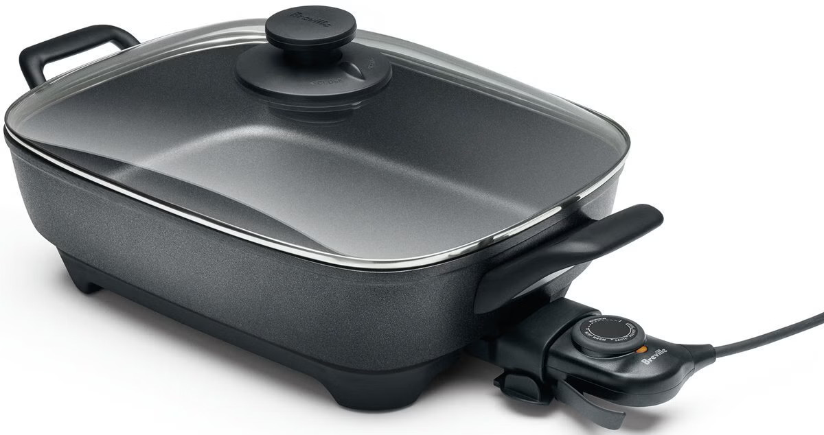 Breville BEF250GRY the Banquet Frypan Electric Skillets