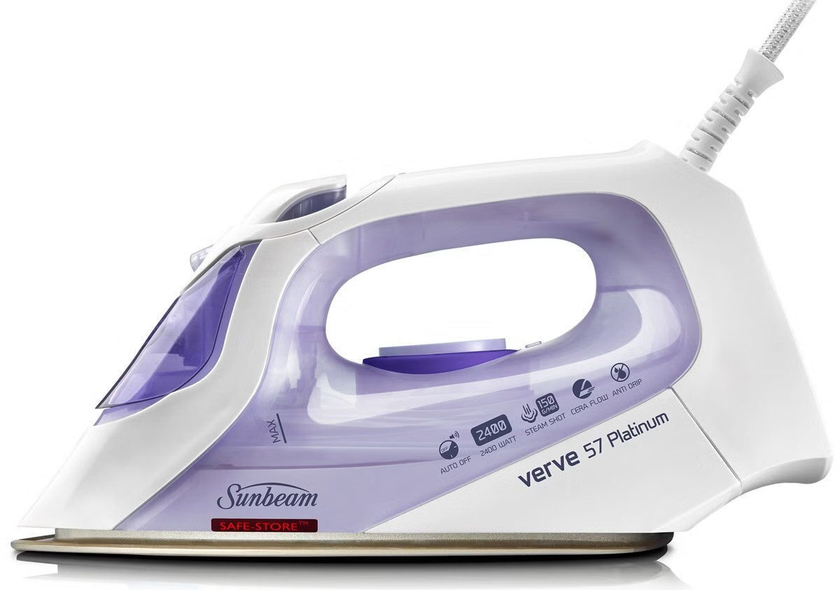 Sunbeam SR6575 Verve Iron Purple 1.75 kg 2.50 m 2 Years Irons