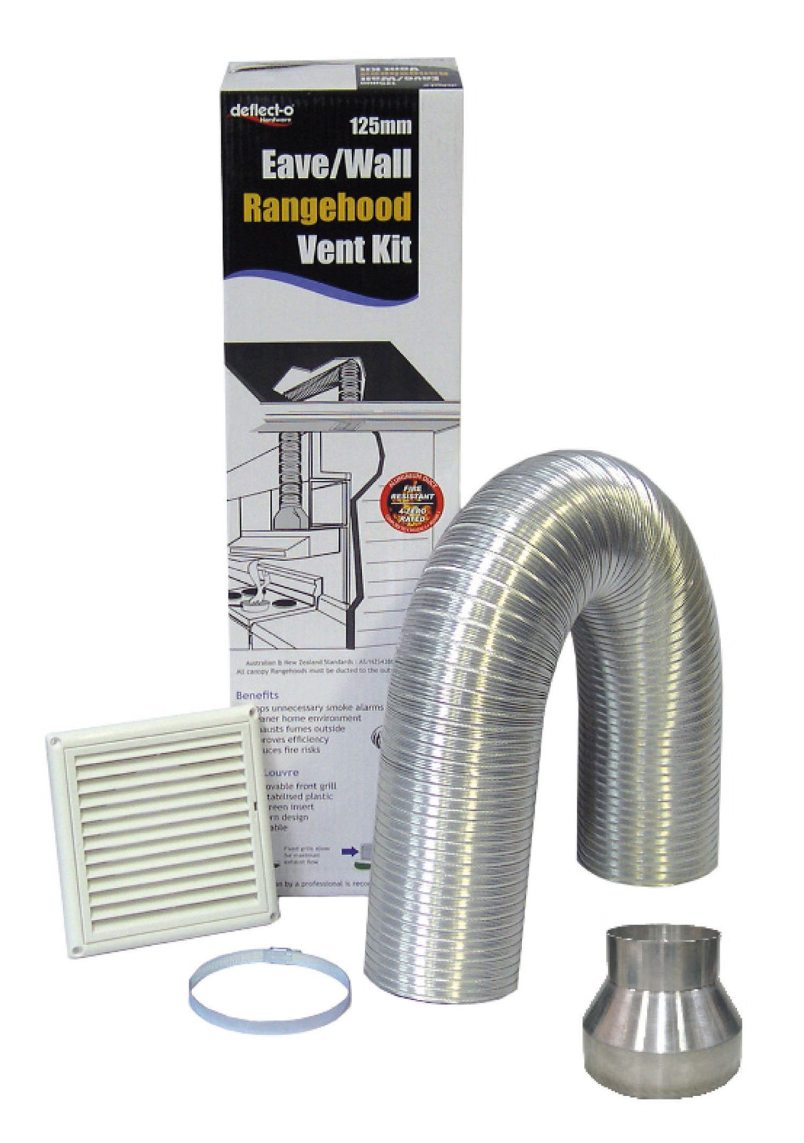 Euro Appliances RHKE65 Wall Eve Vent Kit Barbecue Tools Outdoor Heating