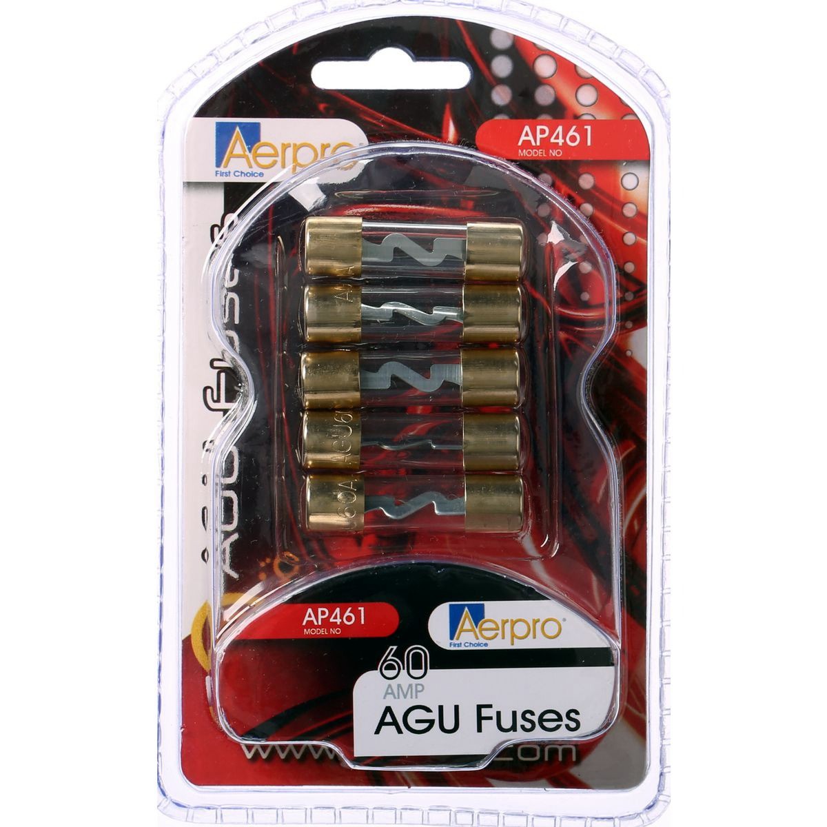 Aerpro Fuse Pack 60A 5pc - AP461 Car Wiring Adapter Auto Part