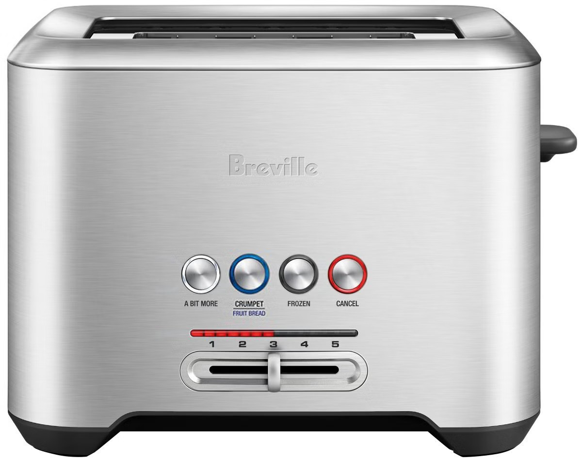Breville the Lift & Look Pro 2 Slice Toaster BTA720BSS Small Kitchen Appliances