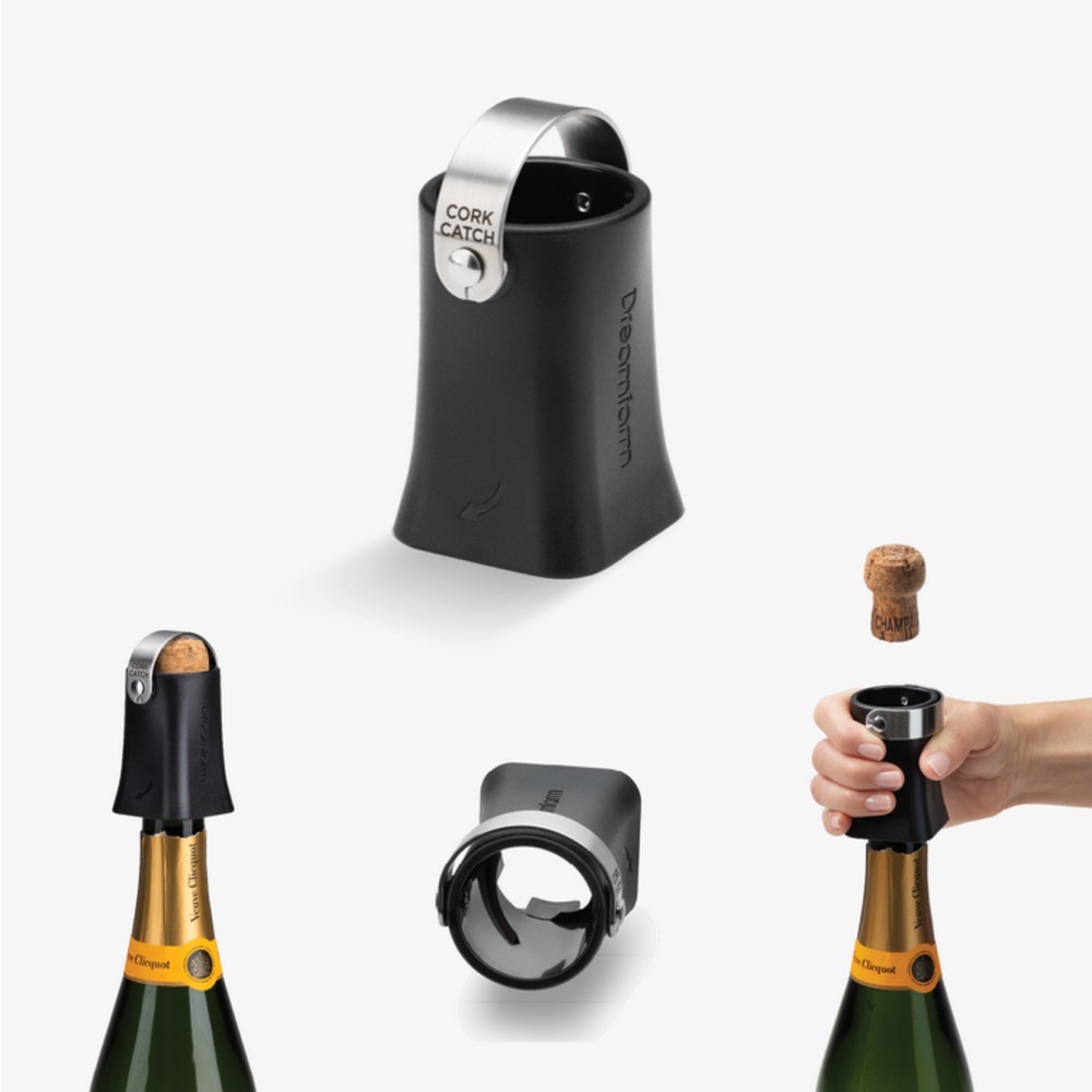 Dreamfarm Champop Black Cork Bottle Openers & Stoppers 261040