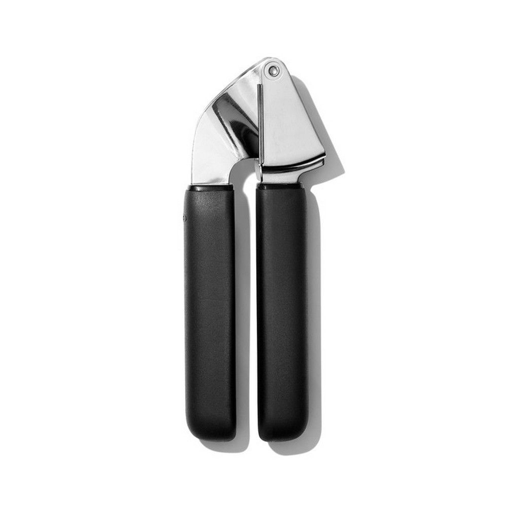 OXO Garlic Press Steel Black 168970 Kitchen Gadgets