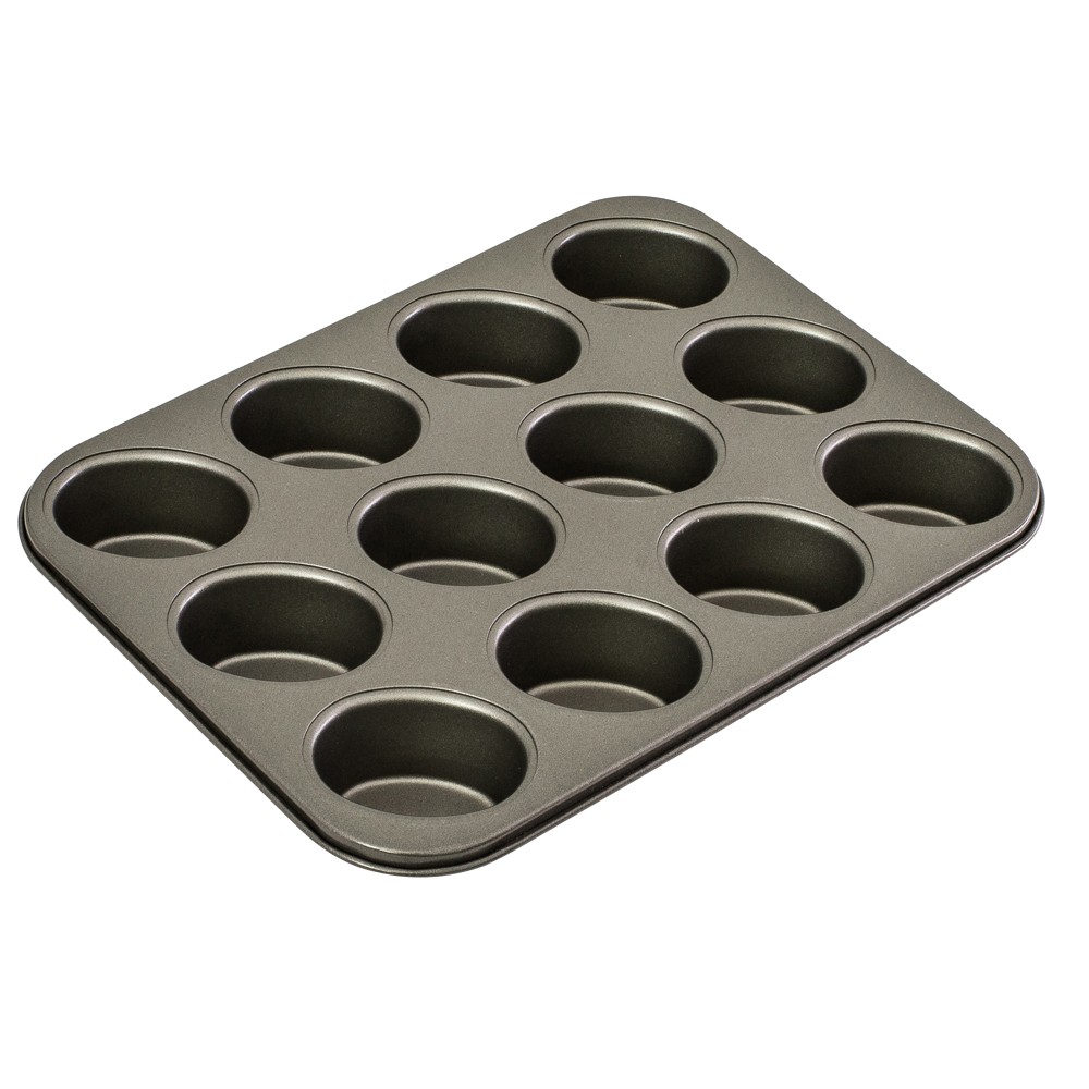 Bakemaster 12 Cup Friand Pan 589777 Bakeware Carbon Other Ovenware
