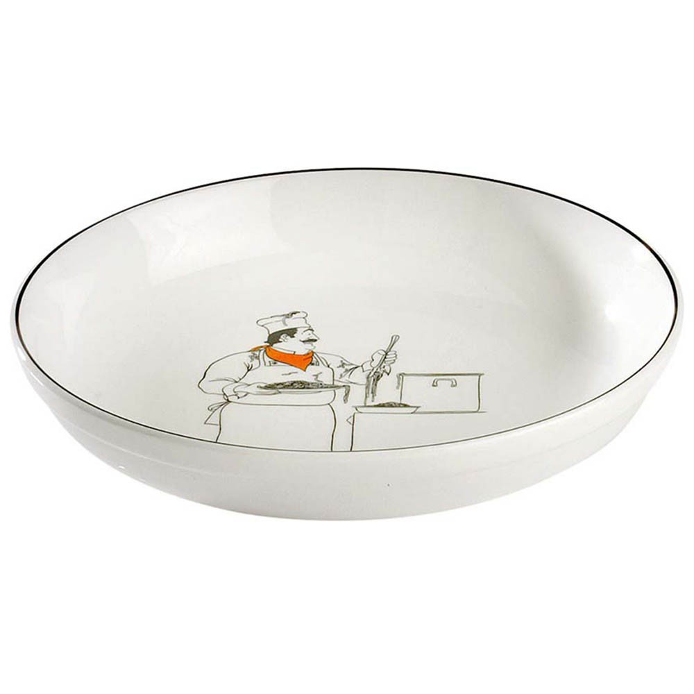 Noritake Le Restaurant Pasta Serving Bowl 30cm Ivory 594734 Dinnerware
