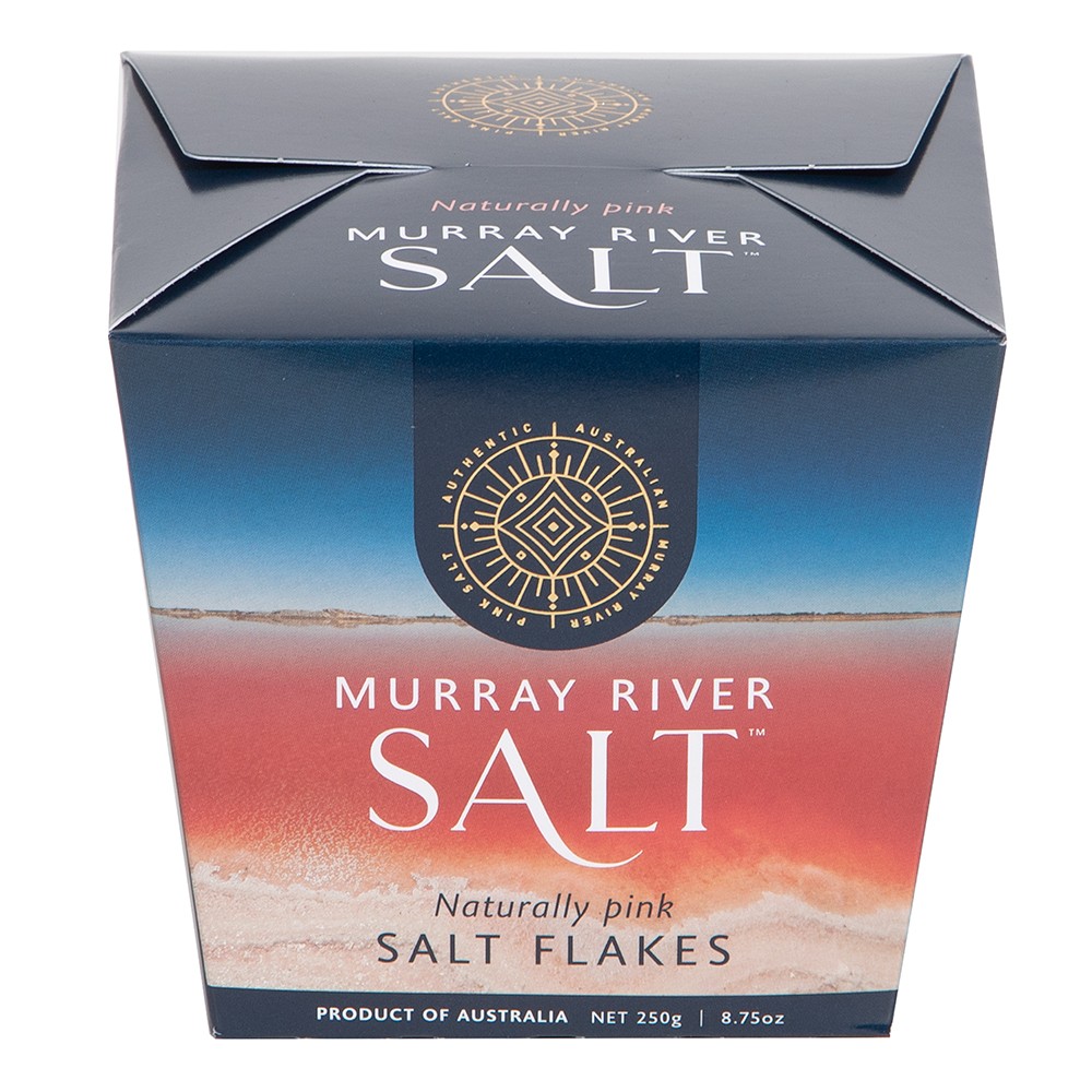 Murray River Salt Flakes 250g Pink Flake Seasoning 147216 Pantry