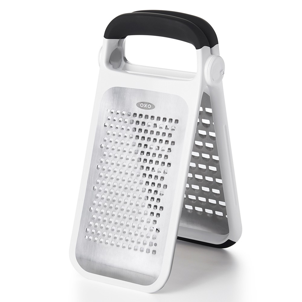 OXO Good Grips Etched Two Fold Steel Grater 588231 Chocolate Grating & Zesting