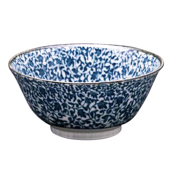 Concept Japan Kyo Karakusa Ceramic Bowl Small 15cm Blue 457223