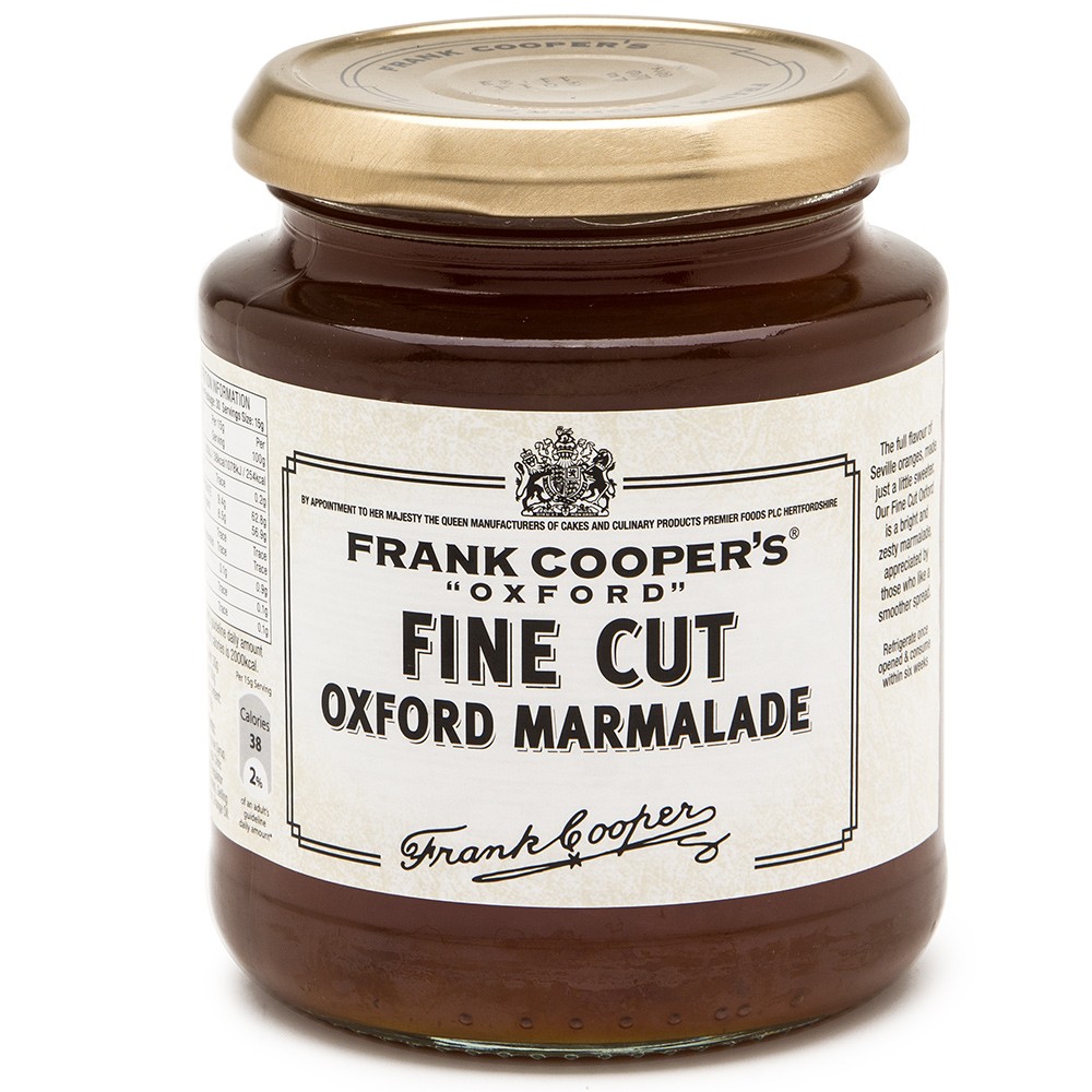 Frank Coopers Oxford Fine Cut Marmalade 454g Orange Food 202728