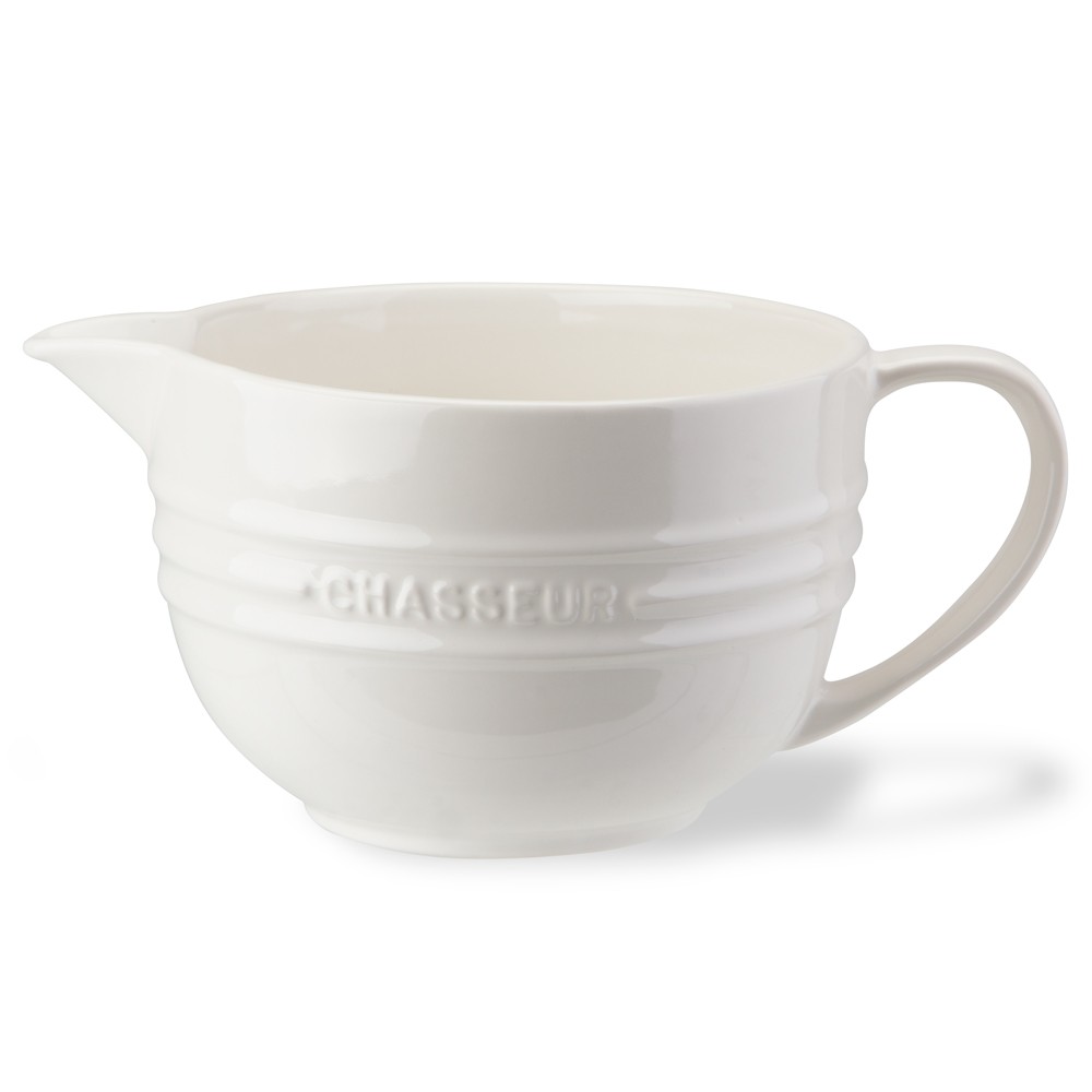 Chasseur La Cuisson Ceramic Mixing Jug Antique Cream 1.5L 476212 France